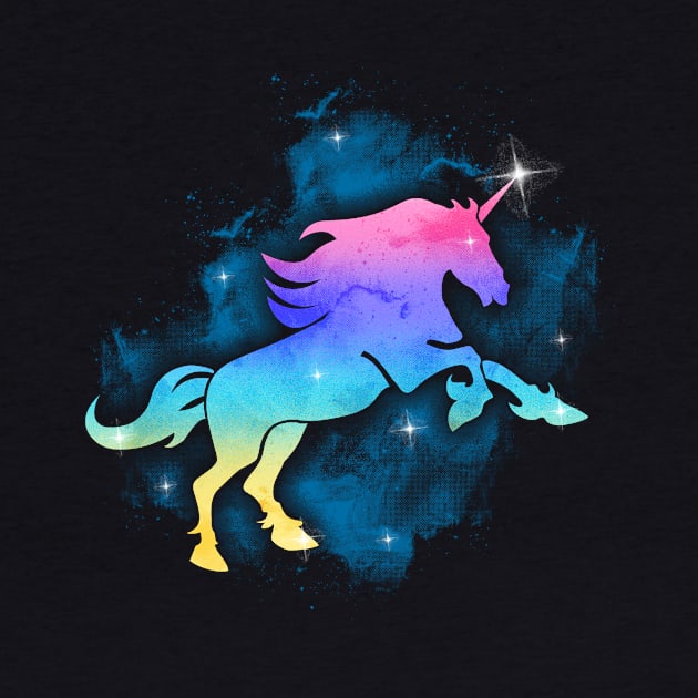 Galaxy Unicorn by theglaze